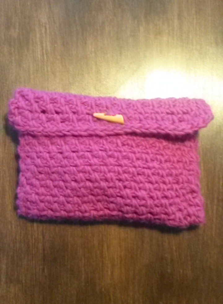 Pochette au crochet de rangement