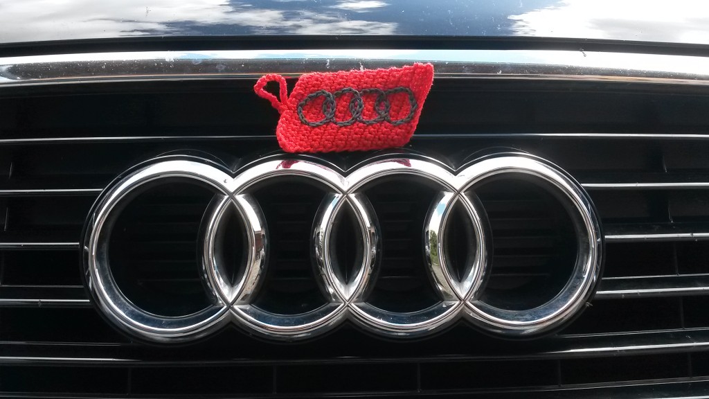 Porte-clés Audi au crochet - vue d'ensemble