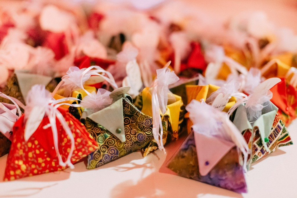 DIY contenants en tissu patchwork pour pralines