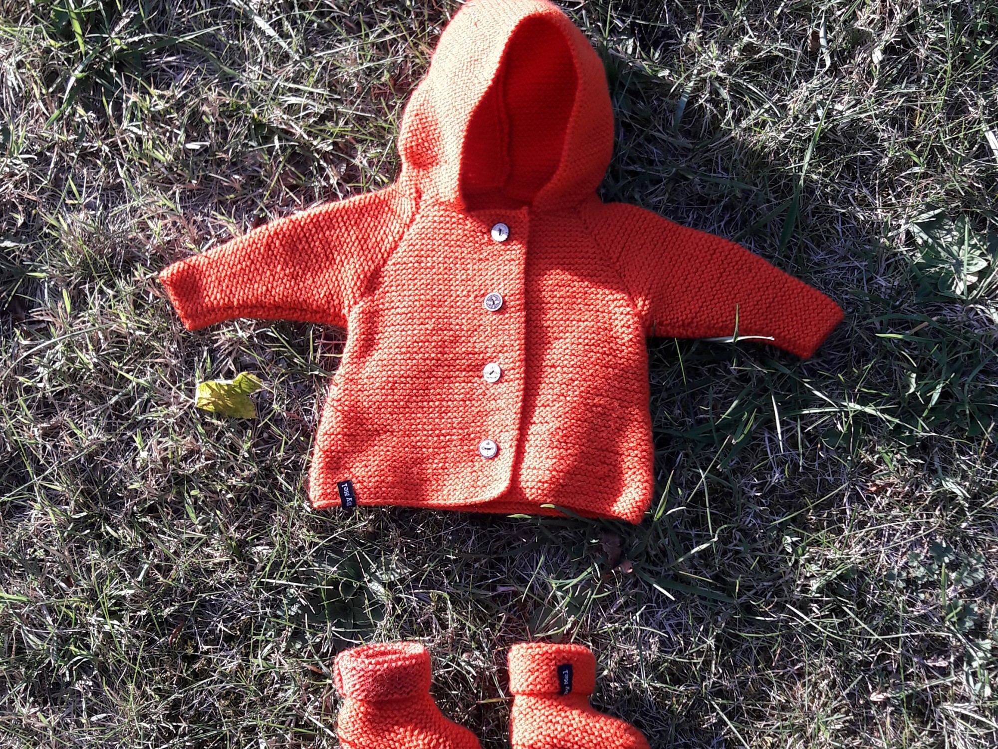 Made By Mel - Gilet & chaussons bébé