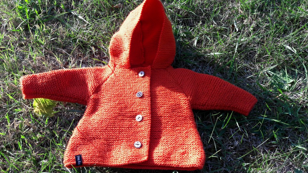 Made By Mel - Gilet fermé bébé