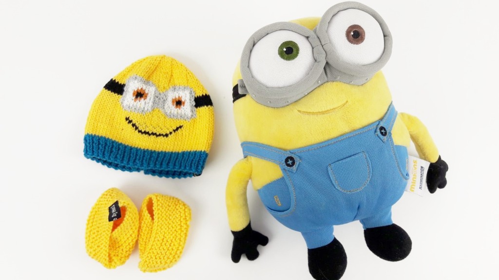 Tricot bonnets Minions - Made By Mel (1)