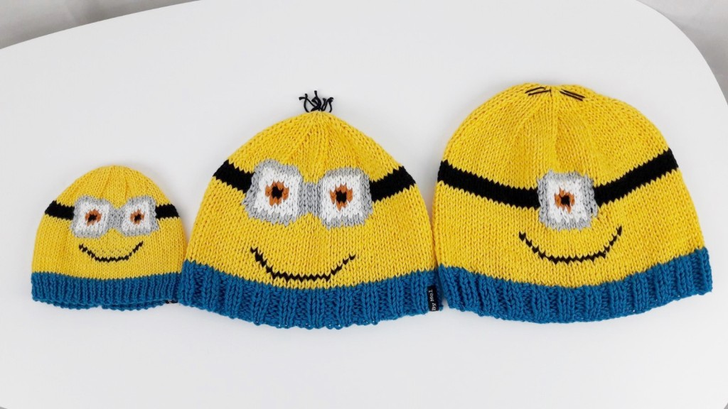 Tricot bonnets Minions - Made By Mel (7)